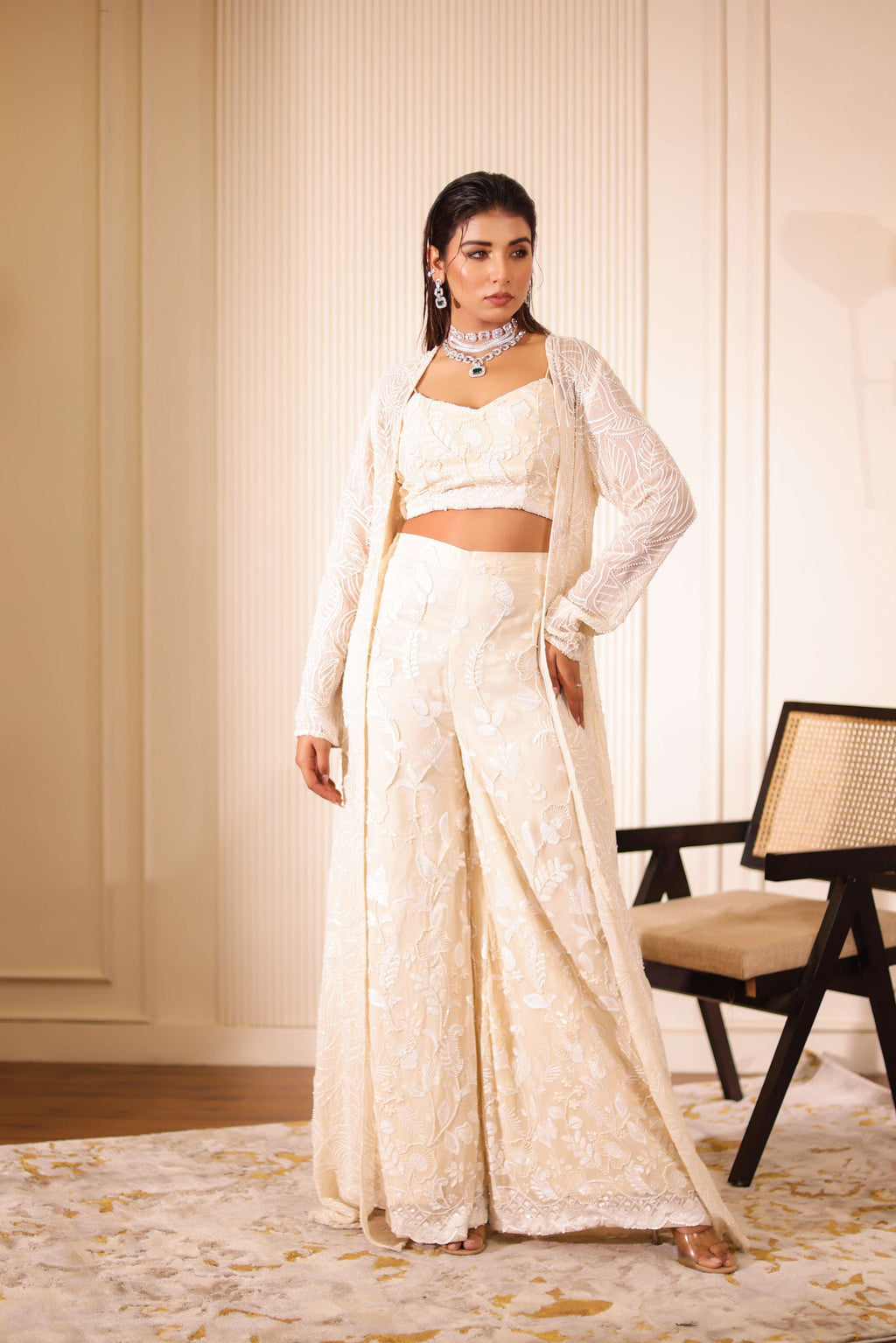Hamsini Jacket Set