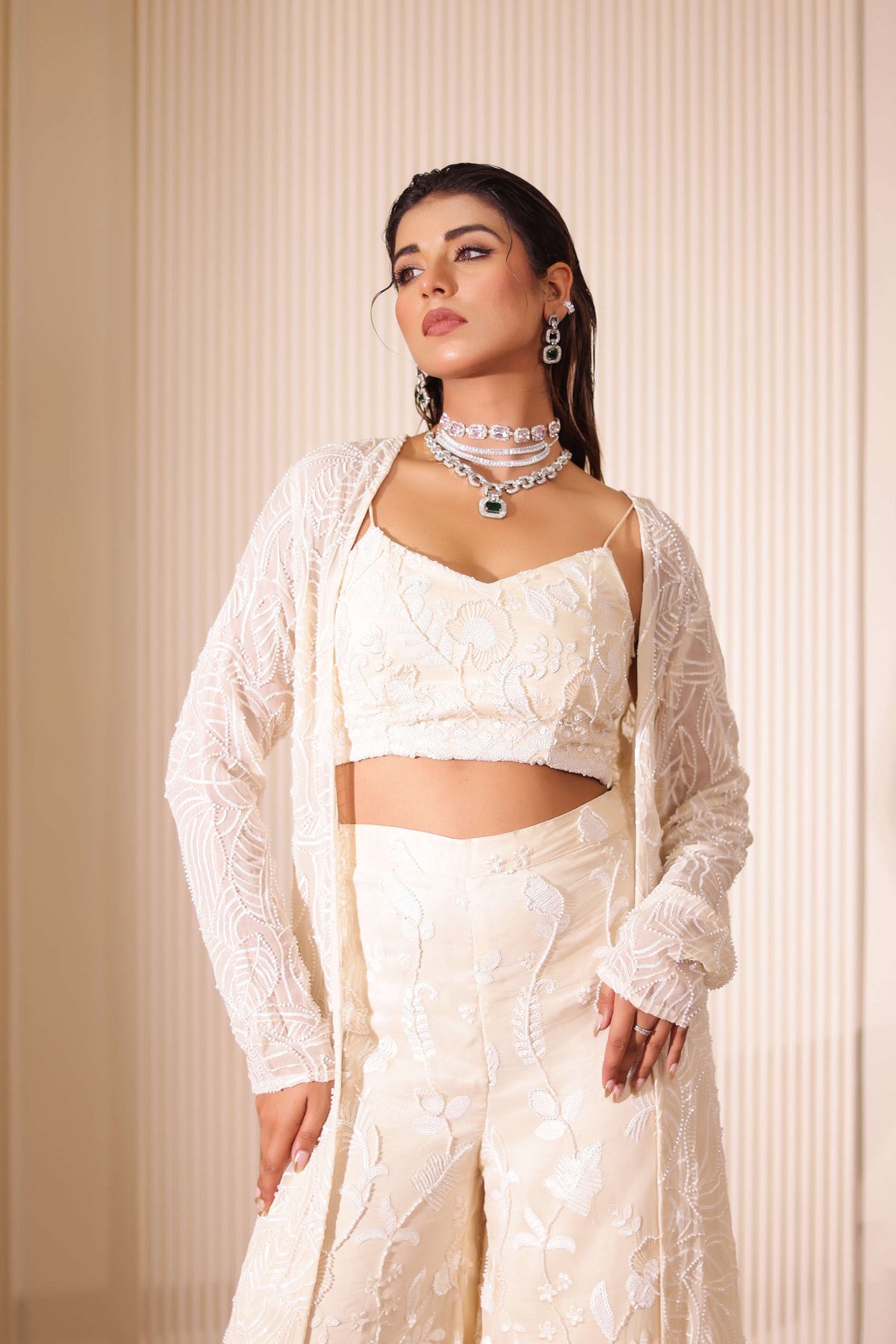 Hamsini Jacket Set