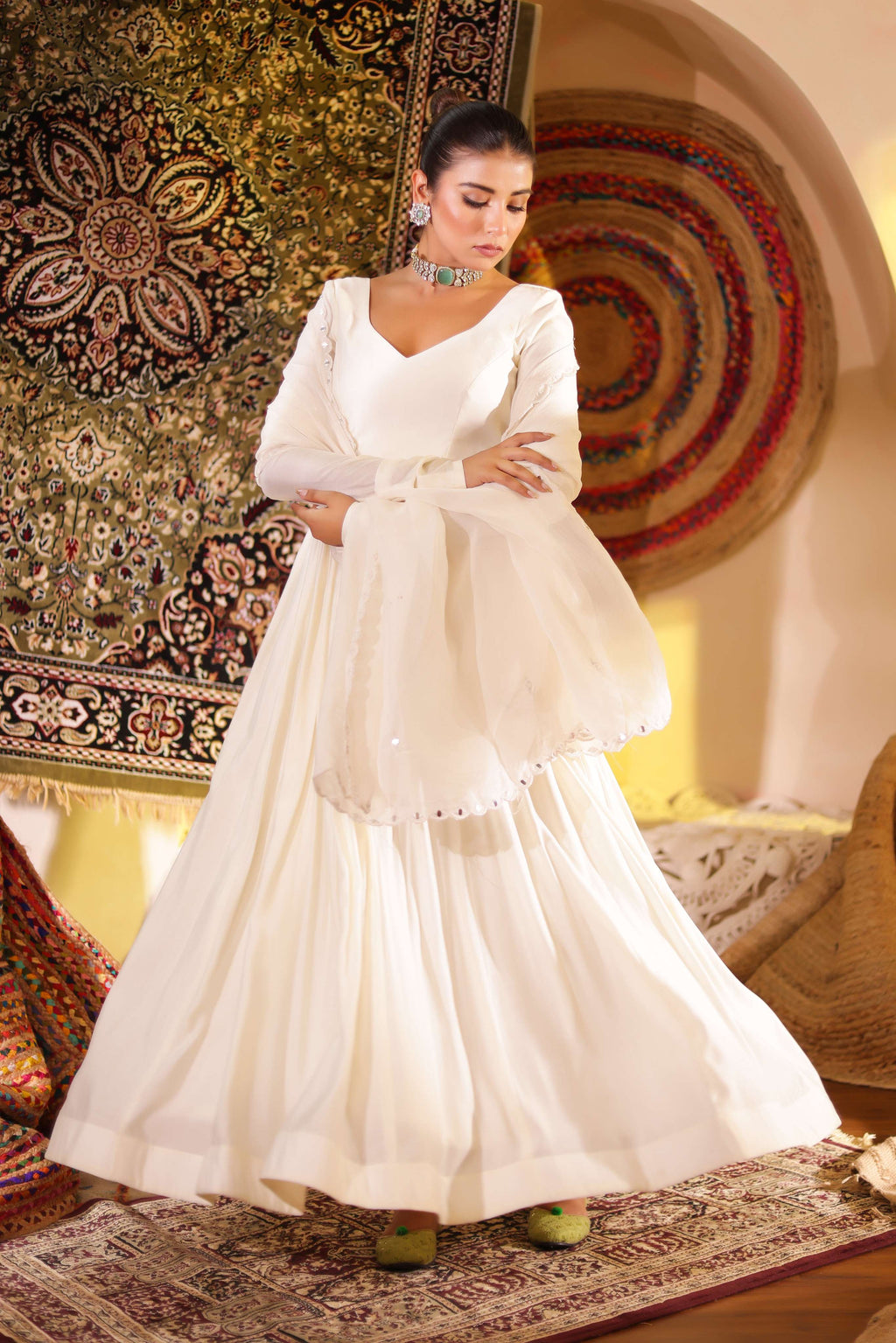Chandani Anarkali Set