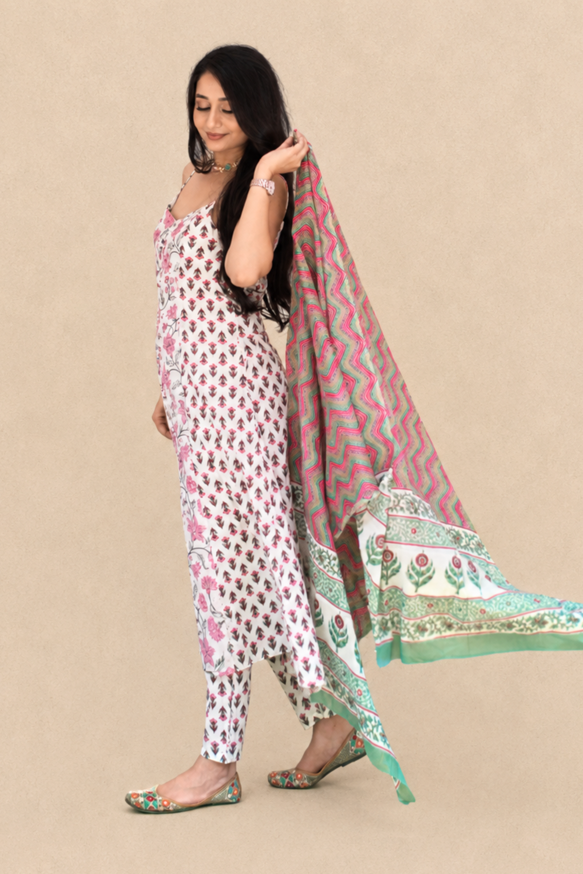 Gulnaar Cotton Suit Set