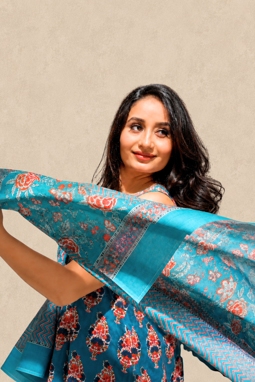 Meher Cotton Suit Set