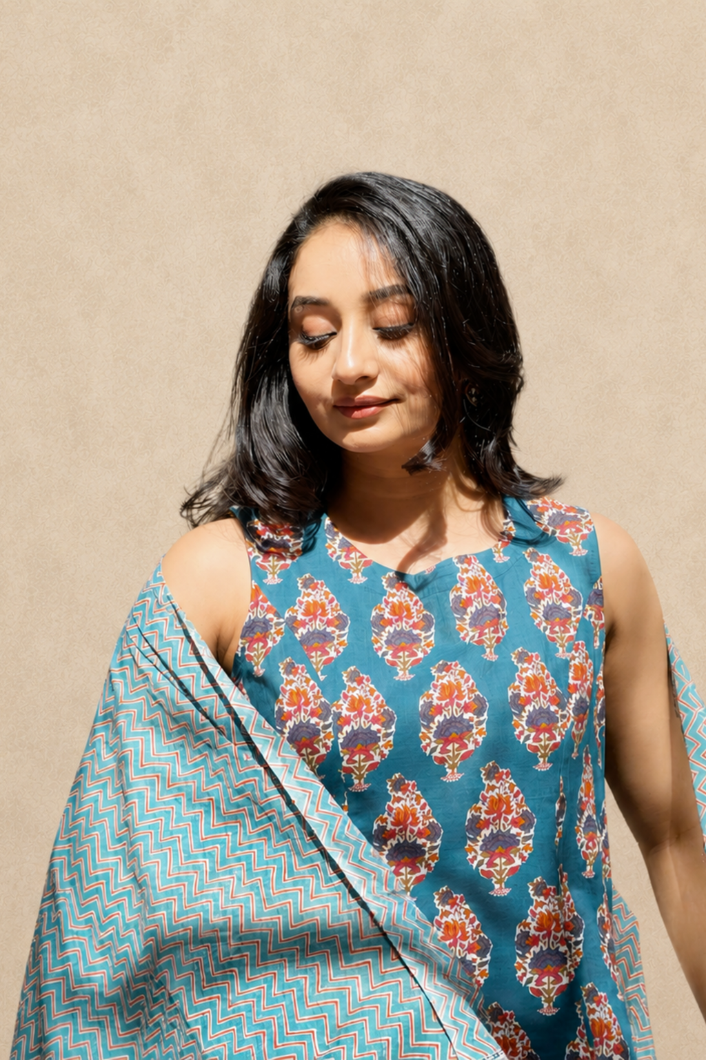 Meher Cotton Suit Set
