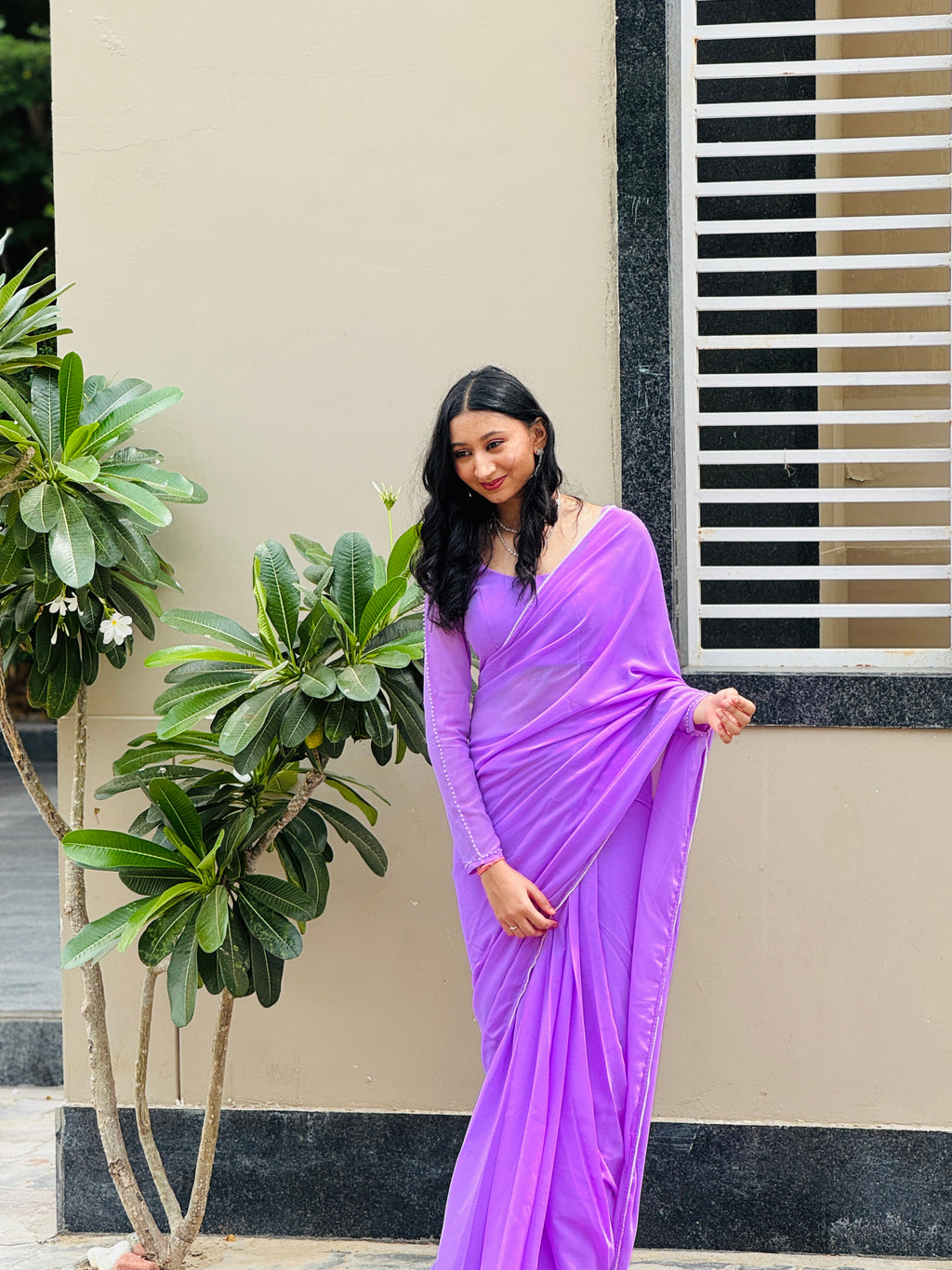 Lavanya Drap saree ( stitched sare)