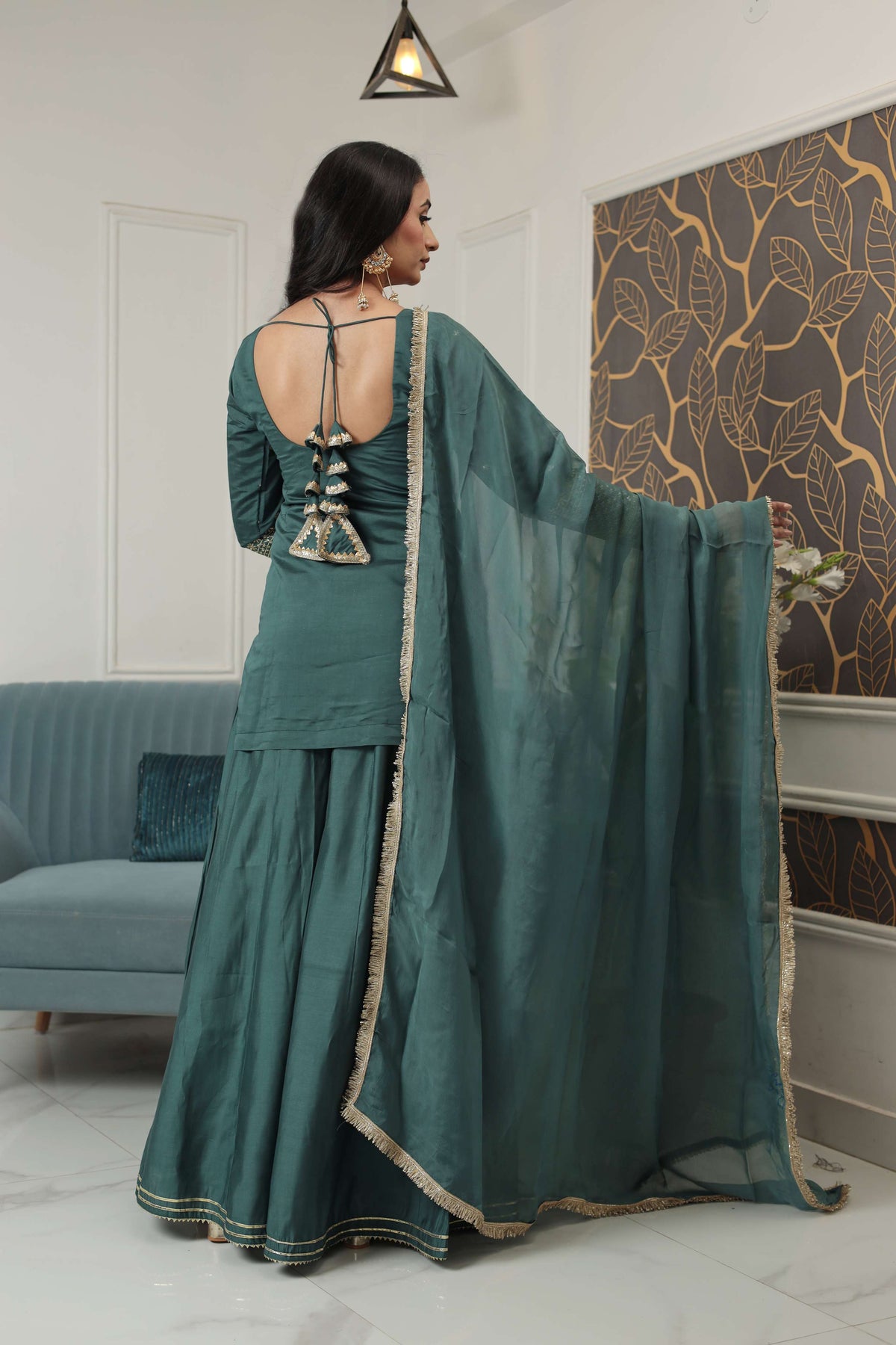 Kanak Gharara Set