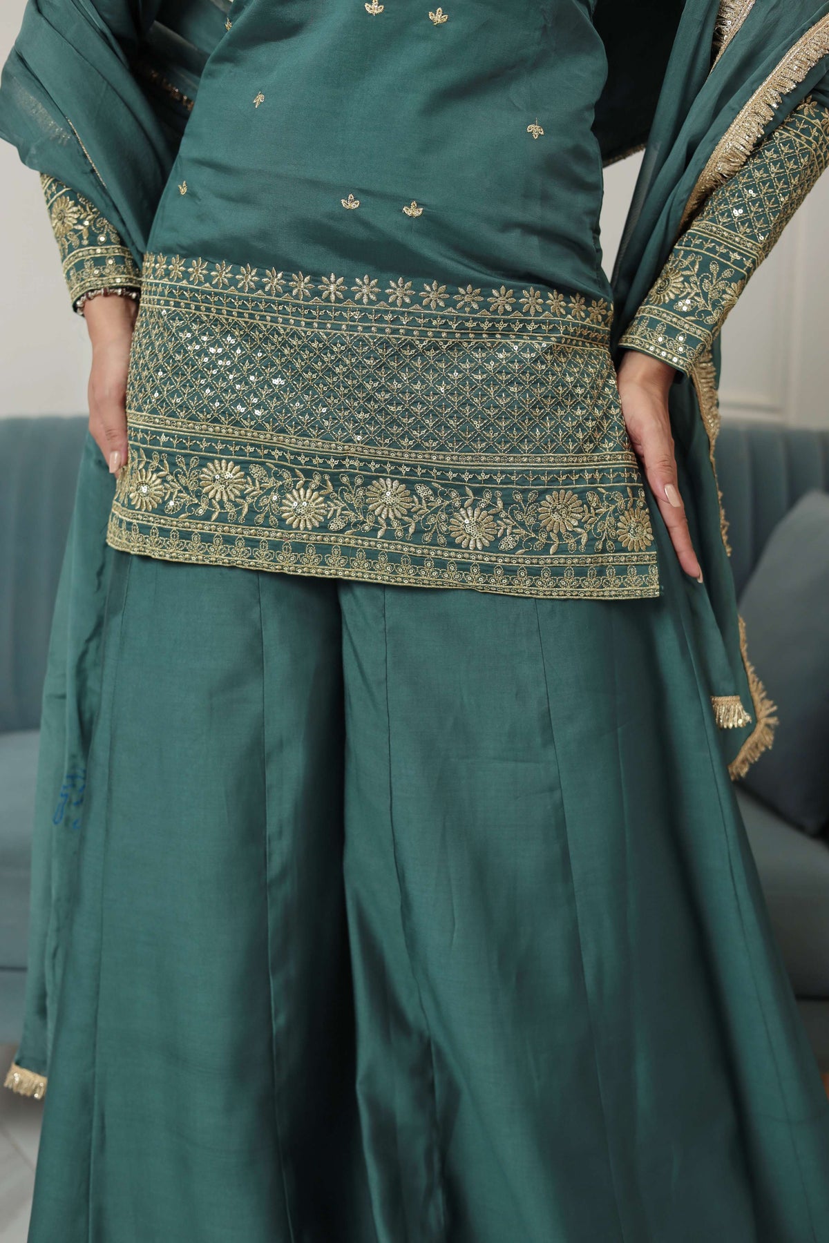 Kanak Gharara Set