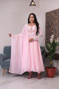 Ghoomer Handwork Anarkali Set