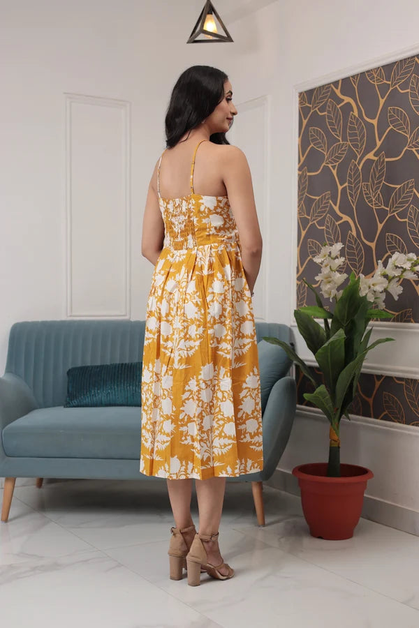 Sonphool Cotton Dress
