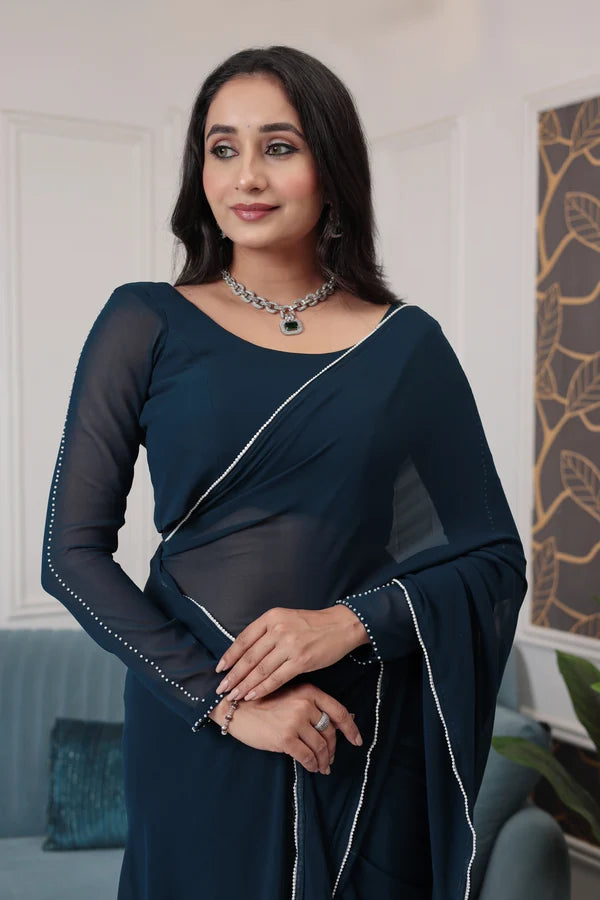 Lavanya Drap saree ( stitched sare)